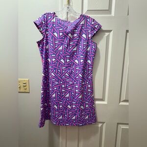 Mahi Gold Annie Cap Sleeve Dress